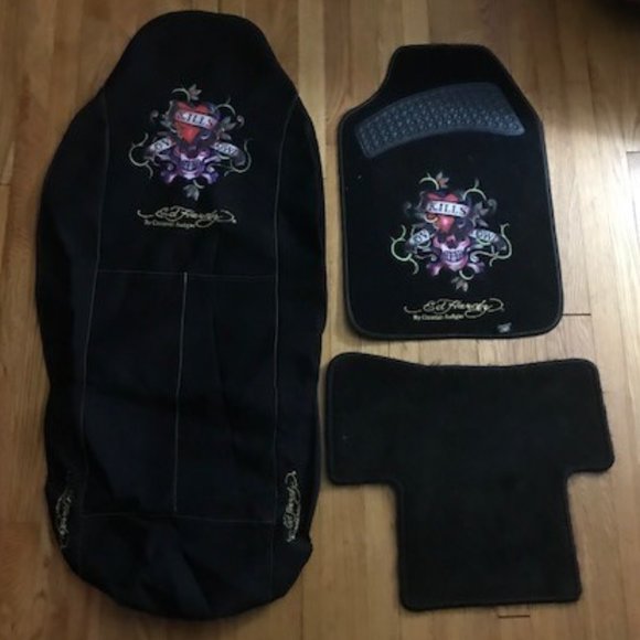 Ed Hardy Other - Ed Hardy Seat Covers and Foot Mats
